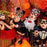5Pcs / Set Halloween Eyeglasses Spider Web Plastic Glasses Bat Masquerade Party Prop - Bat - 5