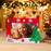 2PCS Christmas Photo Ornaments Picture Frames Decorations Xmas Trees Elk Decor - 4