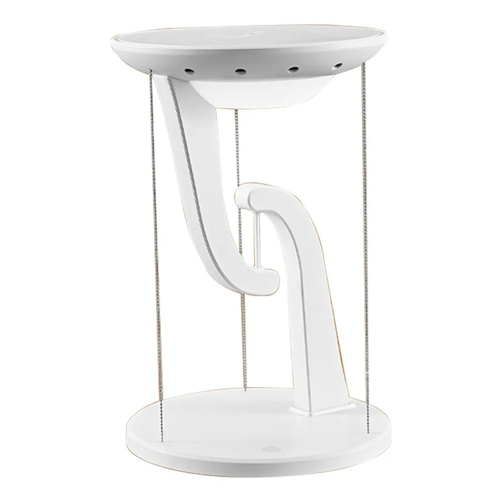 Magnetic Levitating Desk Lamp LED Night Light Wireless Charger Anti Gravity Nightstand Lamp Home Decor - 1