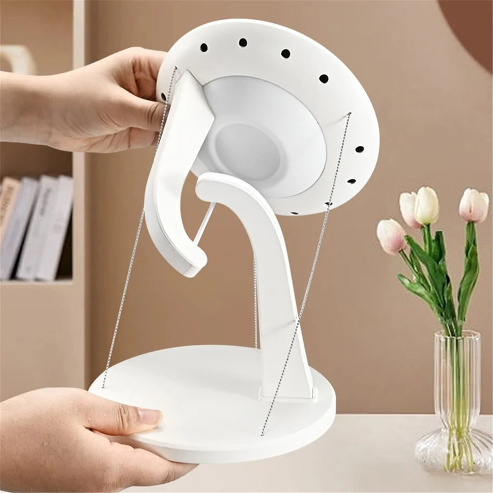 Magnetic Levitating Desk Lamp LED Night Light Wireless Charger Anti Gravity Nightstand Lamp Home Decor - 5