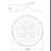10-inch Rainfall Spray Shower Head High Pressure Round Electroplating ABS Shower Head - Silver - 4