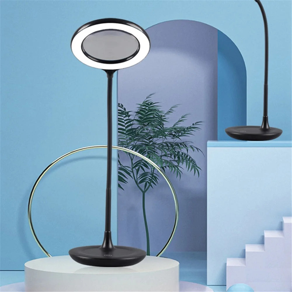ST-8023 Eye Protection Reading Light Touch Control Desk Lamp with 3 Brightness Modes, Larger Light Circle - 2