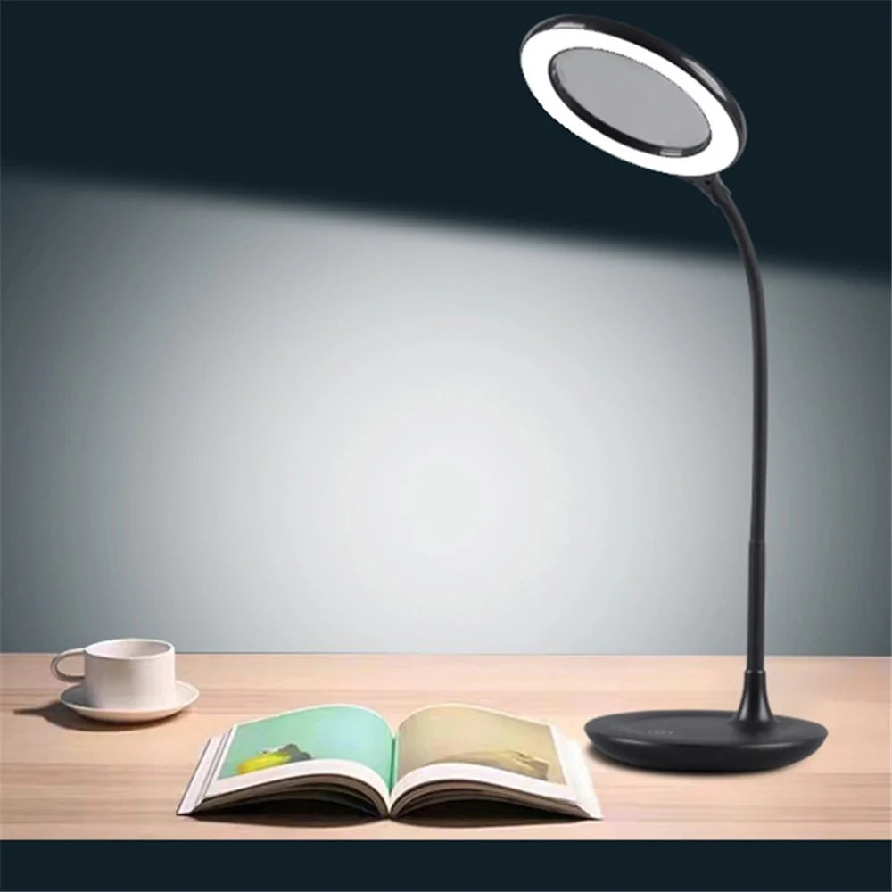 ST-8023 Eye Protection Reading Light Touch Control Desk Lamp with 3 Brightness Modes, Larger Light Circle - 6