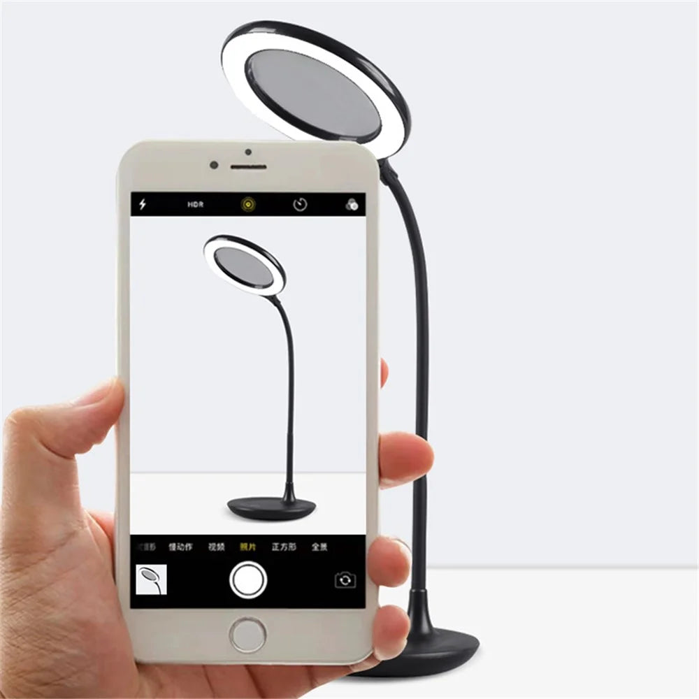 ST-8023 Eye Protection Reading Light Touch Control Desk Lamp with 3 Brightness Modes, Larger Light Circle - 7