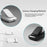 ST-8021 3 Color Temperature Clip-on LED Light Home Dormitory USB Charging Reading Lamp - Black - 4
