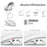 8013F Adjustable Hose Clip-on LED Table Light 3 Brightness USB Charging Reading Lamp - 4