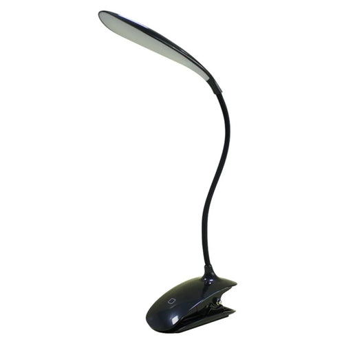 8013A Adjustable Hose Clip-on LED Table Light Touch Control USB Charging Student Reading Lamp - 1