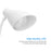 ST-8018F Flexible Hose Clip Base LED Table Light 3 Brightness USB Charging Student Reading Lamp - 2