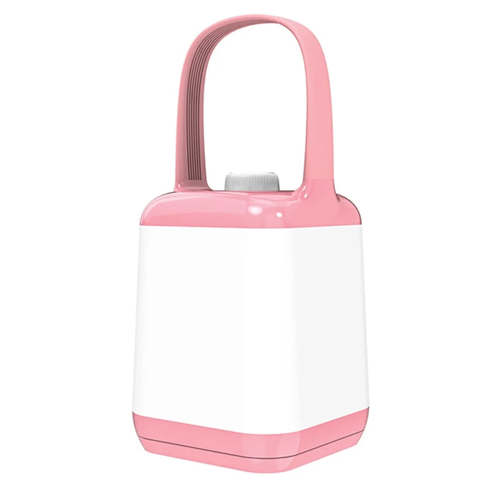 TB-10S Handheld Table Lamp 3 Color Temperature Dimmable Bedside Night Light - Pink - 1