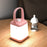 TB-10S Handheld Table Lamp 3 Color Temperature Dimmable Bedside Night Light - Pink - 2
