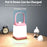 TB-10S Handheld Table Lamp 3 Color Temperature Dimmable Bedside Night Light - Pink - 5