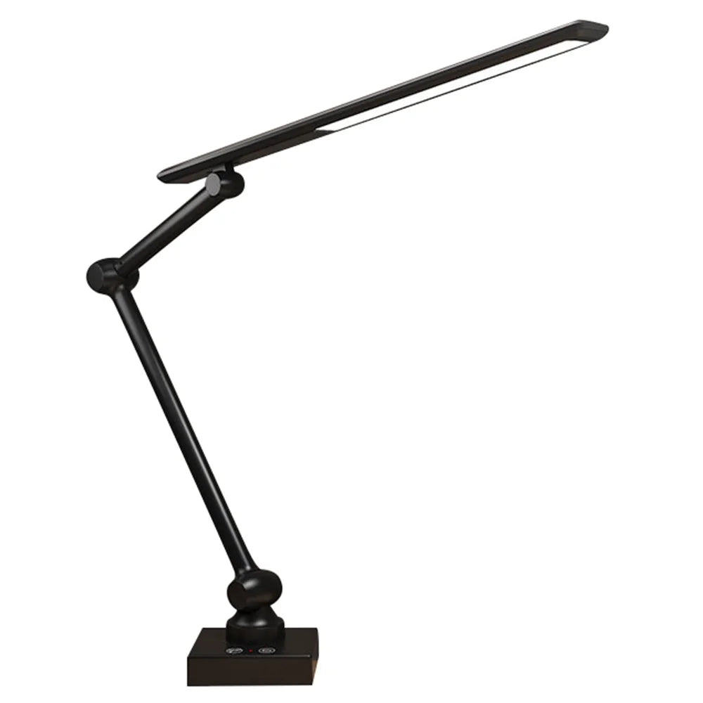 TB-52SLI Foldable Swing Arm Eye Protection Light LED Desk Lamp with Clamp Base (Built-in 2000mAh Battery) - 1