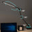 TB-52SLI Foldable Swing Arm Eye Protection Light LED Desk Lamp with Clamp Base (Built-in 2000mAh Battery) - 3