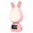 TB-106SLITXO Home Bedroom Night Light Nightlight Plug-in Wall Clock Dimmable Nightlight LED Lamp (EU Plug) - Pink - 1