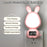 TB-106SLITXO Home Bedroom Night Light Nightlight Plug-in Wall Clock Dimmable Nightlight LED Lamp (EU Plug) - Pink - 5