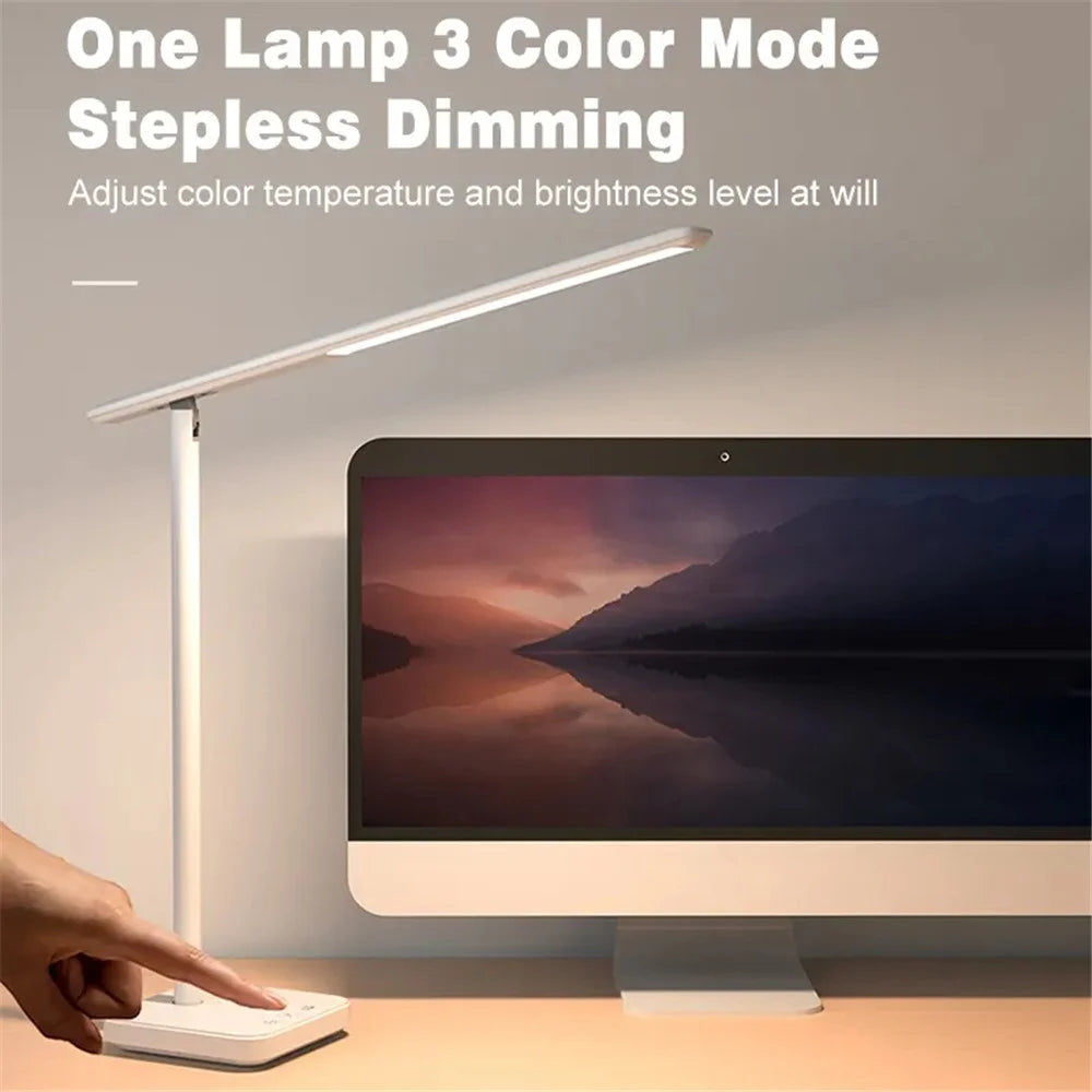 TB-82SLI Foldable Reading Light Touch Control Eye Protection LED Desk Lamp (Built-in 1800mAh Battery) - 4