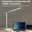 TB-82S Eye Protection LED Desk Lamp Foldable Reading Light with 3 Color Temperature Modes (USB Plug-In Powered) - 2