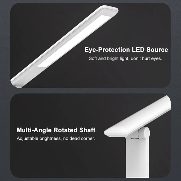 TB-76S Touch Control LED Desk Lamp Eye Protection Dimmable Table Light, USB Powered - 5