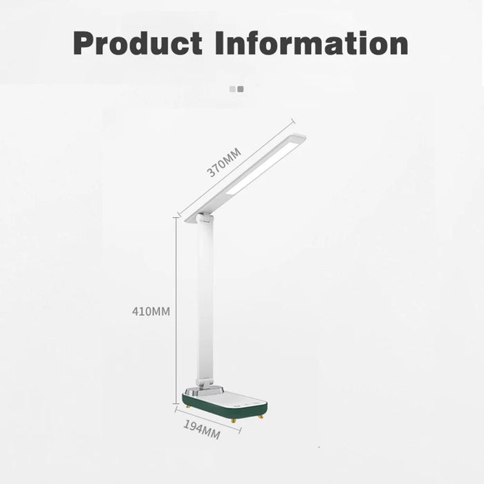 TB-76SLI Eye Protection LED Desk Lamp Dimmable Touch Control Table Light, Built-in 2000mAh Battery - 7
