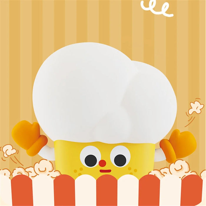 Popcorn Shape Silicone+ABS Touch Night Lamp Bedside Lamp Bedroom Decoration LED Light - 3