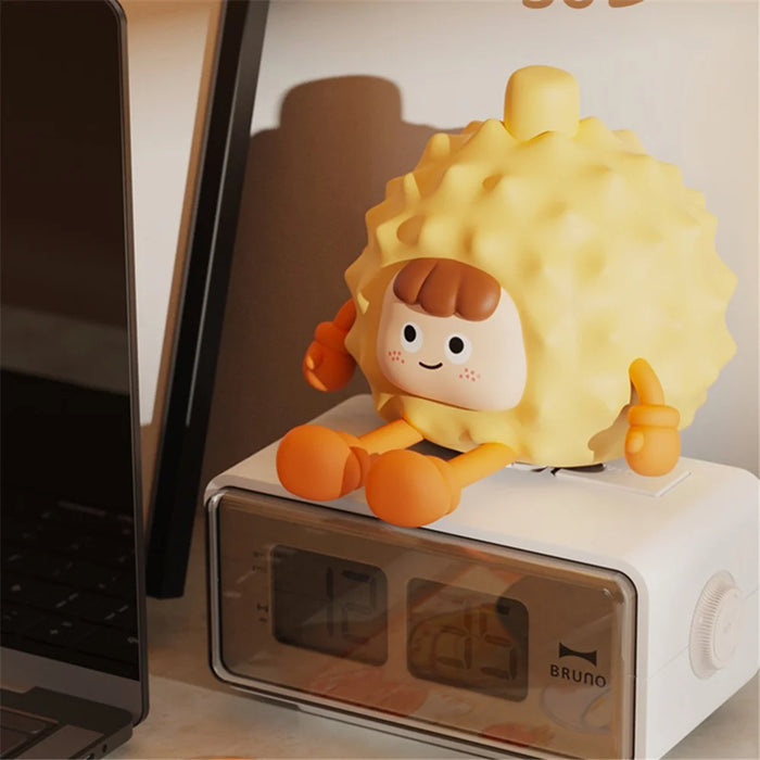 A003 Durian Shape Decor LED Light Silicone Touch Bedside Night Lamp (CE, RoHS, FCC) - 2