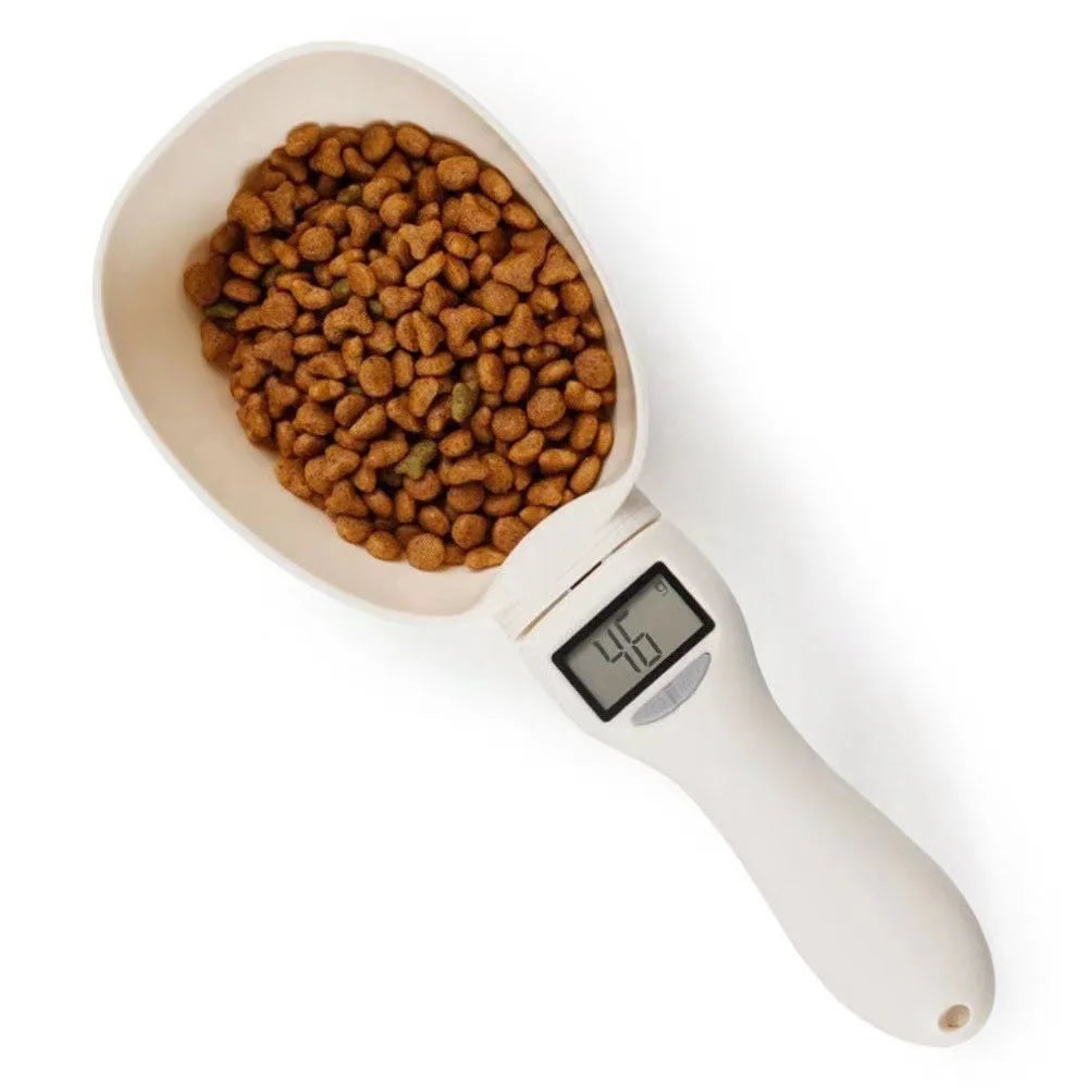 KX17 800g Pet Food Electronic Weighing Spoon Handheld Dog Cat Food Measuring Scoop (BPA-Free, No FDA Certified) - 2