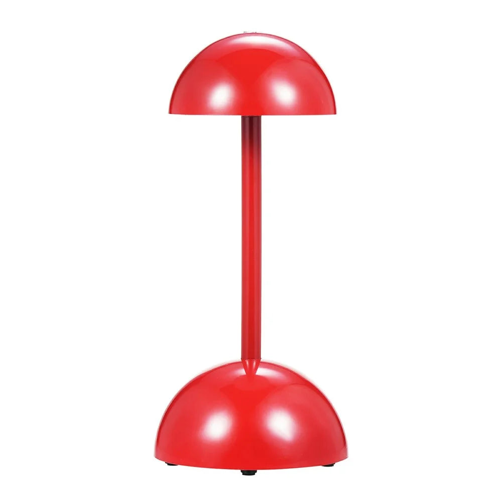 TD-06 Three colors can be switched by touch: white light / warm light / neutral light to create a  Bedside Lamp Mini Battery Operated LED Desk Light - Red - 1