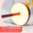 TD-06 Three colors can be switched by touch: white light / warm light / neutral light to create a  Bedside Lamp Mini Battery Operated LED Desk Light - Red - 5