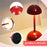 TD-06 Three colors can be switched by touch: white light / warm light / neutral light to create a  Bedside Lamp Mini Battery Operated LED Desk Light - Red - 6