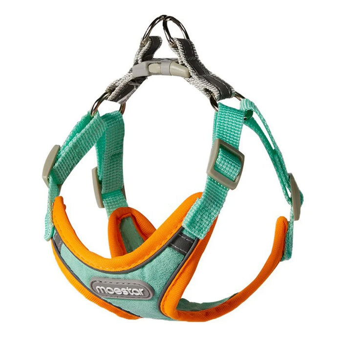 MOESTAR Dog Harness Reflective Front Clip Vest Adjustable Soft Padded Dog Vest - S - 1