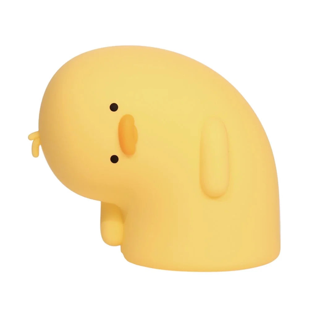 3 Levels Dimmable Crooked Neck Duck Night Light Kids Room Decor (CE, ROHS, FCC, CPC Certification) - Yellow - 1