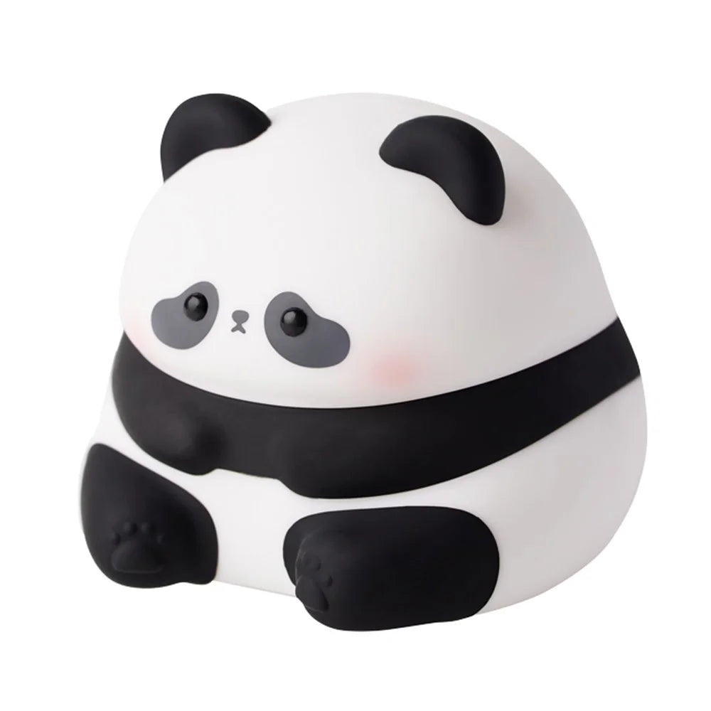 Cute Panda Shape Nursery Light Bedside Lamp Timing Silicone Touch Light (CE / RoHS / FCC / CPC) - 1