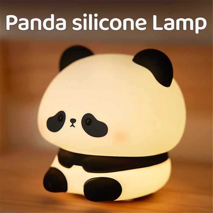 Warm Light Dimmable Cartoon Panda Night Lamp Kids Room Decor (CE, ROHS, FCC, CPC Certification) - 2