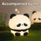 Warm Light Dimmable Cartoon Panda Night Lamp Kids Room Decor (CE, ROHS, FCC, CPC Certification) - 3