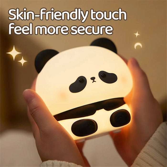 Warm Light Dimmable Cartoon Panda Night Lamp Kids Room Decor (CE, ROHS, FCC, CPC Certification) - 5