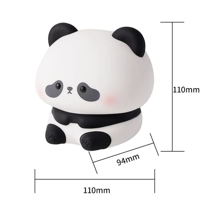 Warm Light Dimmable Cartoon Panda Night Lamp Kids Room Decor (CE, ROHS, FCC, CPC Certification) - 7