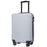 Adult Student 20-Inch Suitcase PC+ABS 34x24x50cm Lock Design Carry On Luggage - Grey - 1