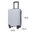 Adult Student 20-Inch Suitcase PC+ABS 34x24x50cm Lock Design Carry On Luggage - Grey - 7