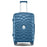 20-Inch PP Shell Carry On Luggage 4 Spinner Wheels Suitcase Trolley Case, 57x34x23cm - Blue - 1