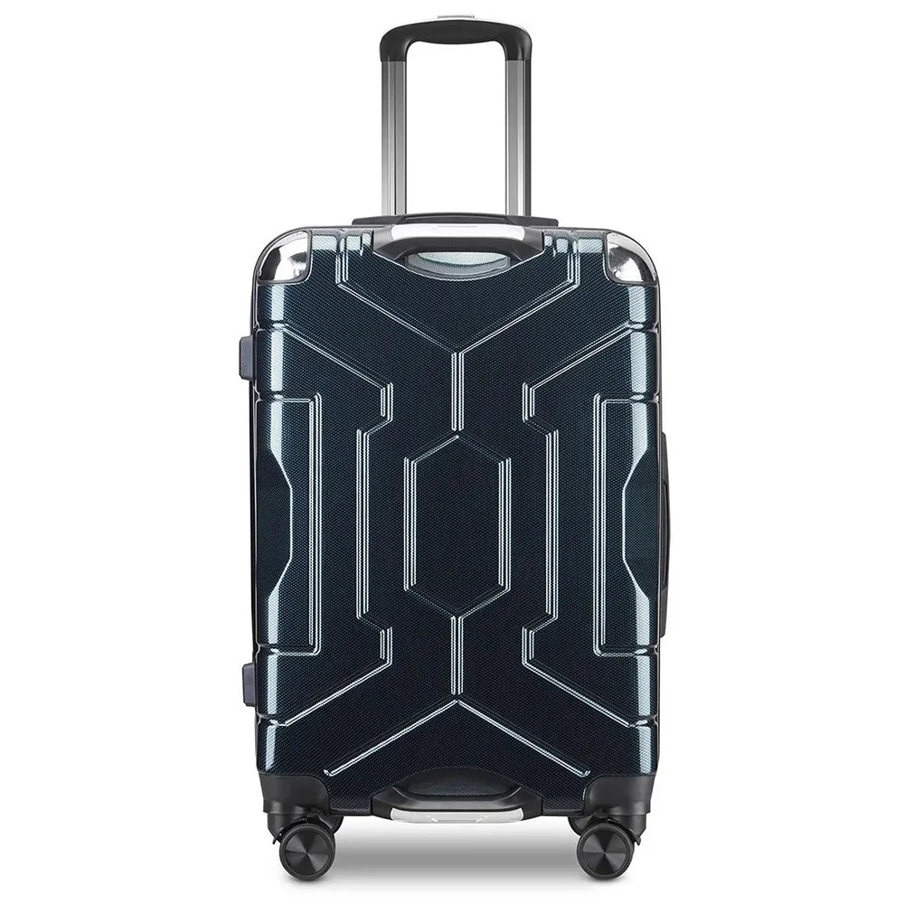 24-Inch Checked Luggage Case Trolley Carry-On Suitcase Baggage, 42x25x63cm - Green - 1