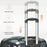 24-Inch Checked Luggage Case Trolley Carry-On Suitcase Baggage, 42x25x63cm - Green - 3