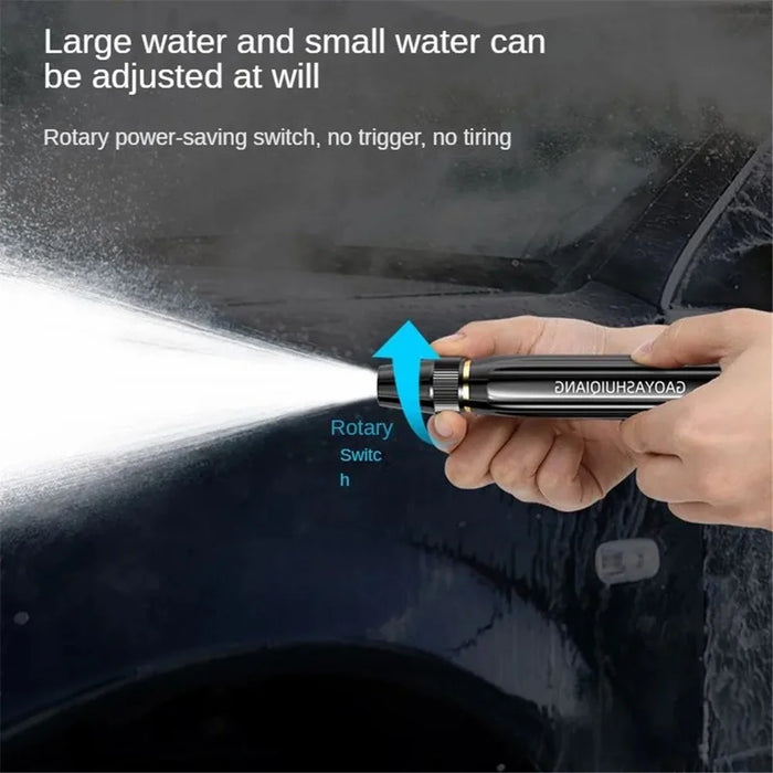 Car Washing Spray Nozzle High Pressure Vehicle Cleaning Watering Flushing Spray Gun with 15m Water Hose - 6