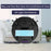 OB12 3-In-1 Smart Sweeping Vacuum Cleaner Robot Rechargeable Floor Sweeper with UV Light - Black - 3