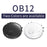 OB12 3-In-1 Smart Sweeping Vacuum Cleaner Robot Rechargeable Floor Sweeper with UV Light - Black - 4