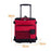43L Collapsible Cooler Bag Trolley for Camping / Picnic / BBQ Waterproof Refrigeration Bag Cart - Red - 7