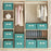 Large Capacity Cotton Linen Storage Box Drawer Style Clothes Organizer, 41x24x18cm, Size M - Green - 2