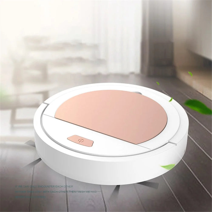 SDJ-08 Robot Vacuum Cleaner Auto Rechargeable Dry Wet Sweeping Machine Smart Floor Vacuum Cleaner - White - 3