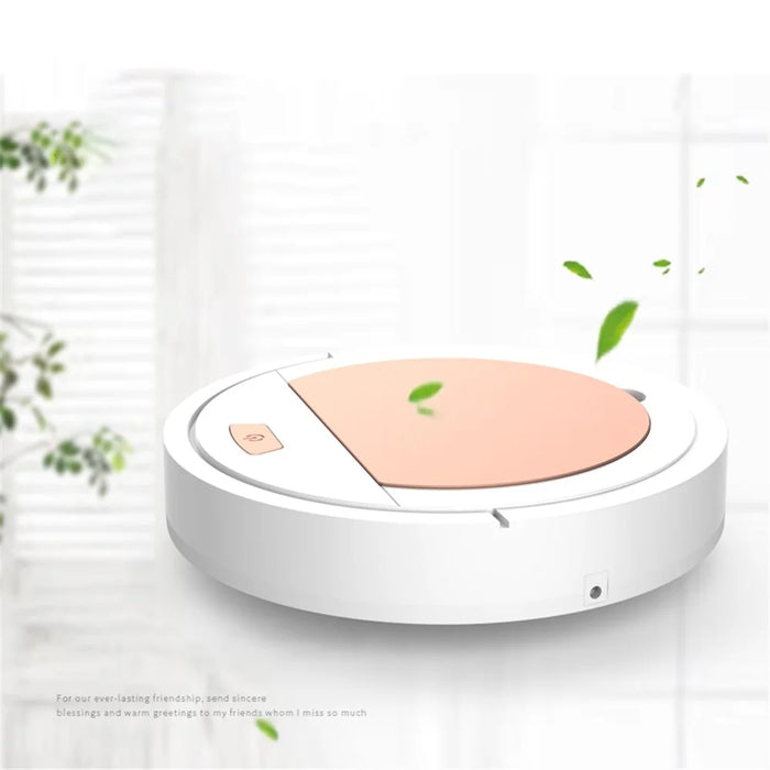 SDJ-08 Robot Vacuum Cleaner Auto Rechargeable Dry Wet Sweeping Machine Smart Floor Vacuum Cleaner - White - 5