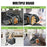Portable Pet Carrier with Shoulder Strap Large Capacity Travel Expandable Tote Bag for Cats Dogs Gift, Size M - Grey+Blue - 4