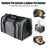 Portable Pet Carrier with Shoulder Strap Large Capacity Travel Expandable Tote Bag for Cats Dogs Gift, Size M - Grey+Blue - 6